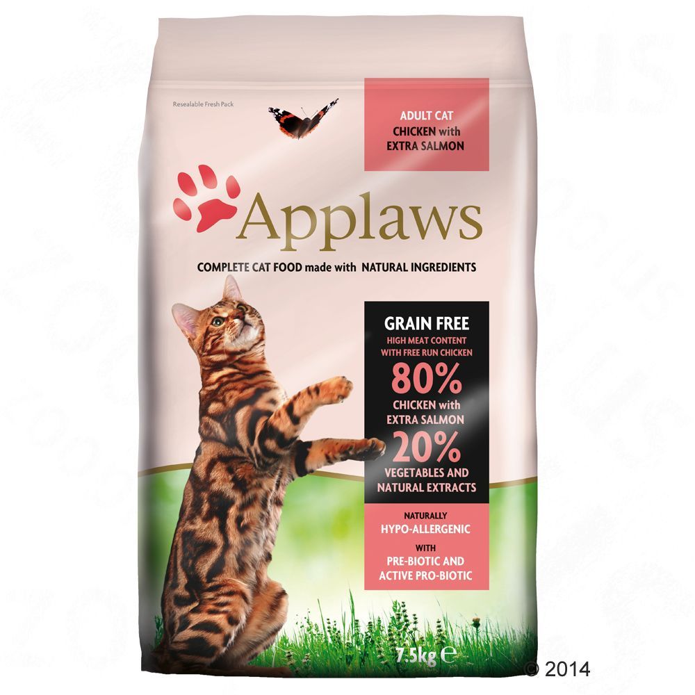 Applaws Graanvrij Kattenvoer - Kip & Zalm - 2 kg