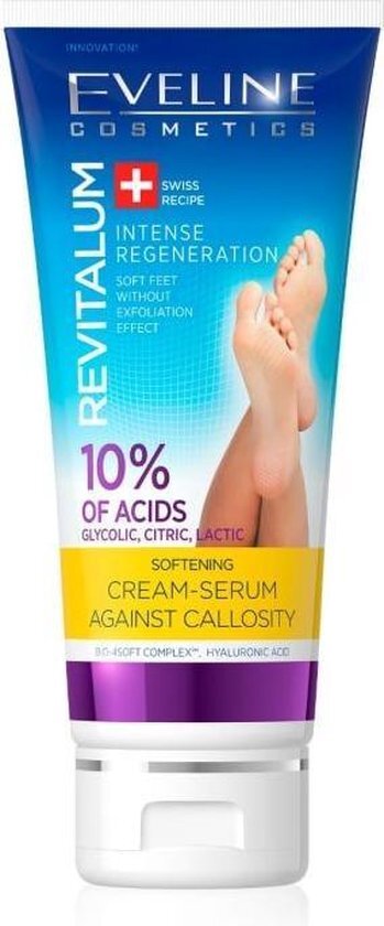 Eveline Cosmetics Revitalum Softening Cream-Serum 10% Urea 75ml.