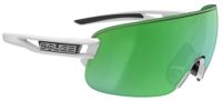 Salice 021 Lunettes de soleil unisexe blanc sport vert