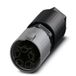 Phoenix Contact 1403782 QUICKON Kabel-connector Zwart, Grijs