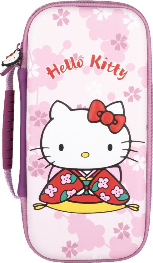 Konix Hello Kitty - Switch 2 - 3D design beschermcase - met opbergvakken