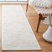Safavieh Textural Collection Ivoor Korte Pool Tapijt 68 x 183 cm