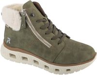 Rieker Sneakers M6014 Vrouwen Groen Laarzen Maat 38
