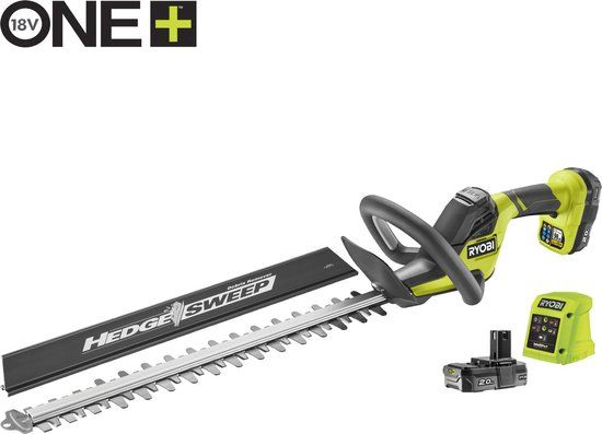 Ryobi RY18HT45A-120 One+ 18V Accu Heggenschaar Set 2.0Ah - 45cm