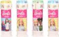 Barbie 10x bellenblaas flesjes met spelletje 60 ml