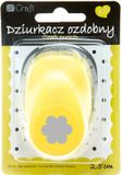 DpCraft Decoratieve pons - Bloem - 2,5 cm