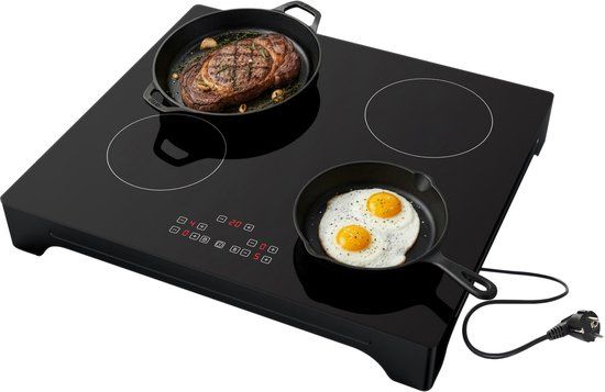 Tomado TIH6010B - Inductiekookplaat - Vrijstaand - 1 fase - Zwart - 60 cm