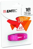 Emtec C410 USB-stick 16 GB 2.0 USB-stekker type A oranje