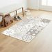 Vinyl PVC-vloermat - antislip - vloerbescherming - Inspiratie voor cementtegels - handwasbaar - dikte 2,2 mm - 60 cm x 100 cm - grijstinten