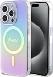 Guess Faceted Mirror Back Case (MagSafe Compatible) - Apple iPhone 15 Pro Max - Paars