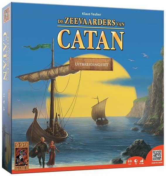 999 Games De Kolonisten van Catan: De Zeevaarders Bordspeluitbreiding