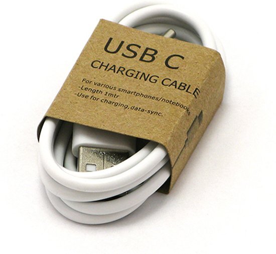 GRAB 'N' GO USB C laadkabel wit