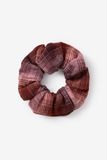 Sissy-Boy Roze geruite scrunchie Katoen