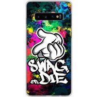 1001 coques Samsung Galaxy S10 Plus Swag or die bedrukt siliconen hoesje