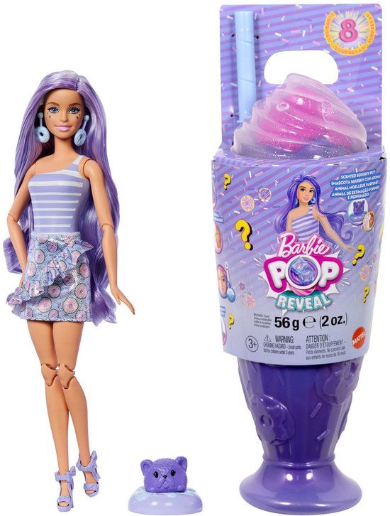 Barbie Pop Reveal - Donut Dromen Modepop