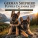 German Shepherd Puppies Calendar 2027