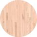 vidaXL Plateau rond Ø60x4 cm hêtre massif