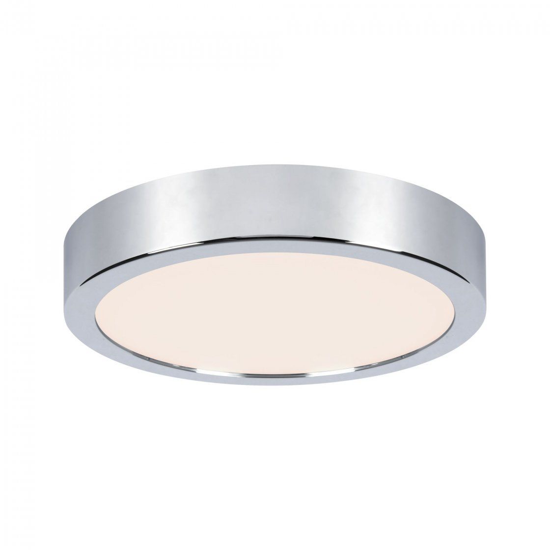 Paulmann Aviar LED Paneel - Rond - Chroom - 13W - IP44 - 220mm - Dimbbaar
