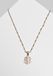 Urban Classics Small Dollar Necklace Goudkleurig