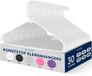 SereneLife Kleerhanger - Plastic Hangers - Antislip Ruimtebesparende Kledinghangers - 30Stuks - Wit
