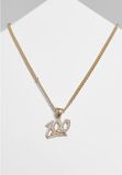 Urban Classics One Hundred Diamond Necklace gold one size