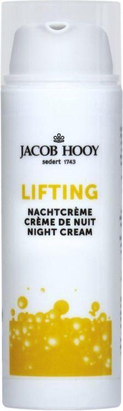 Jacob Hooy Lifting Nachtcrème - 50 ml - Unisex