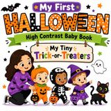 Baby First Halloween Baby Book for Newborns: A Spooky Little Adventure for Babies