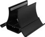 Markenlos Famanu Verticale laptopstandaard met automatische zwaartekrachtklem, geschikt voor laptops van 0-38 mm dik