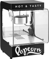 Royal Catering Popcornmachine - retro design - 4 - 5 kg/u - 1.2 l - zwart -
