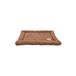 Bobby Douce matras voor honden en katten, extra zacht, van pluche, machinewasbaar, beige, 80 x 60 x 5 cm