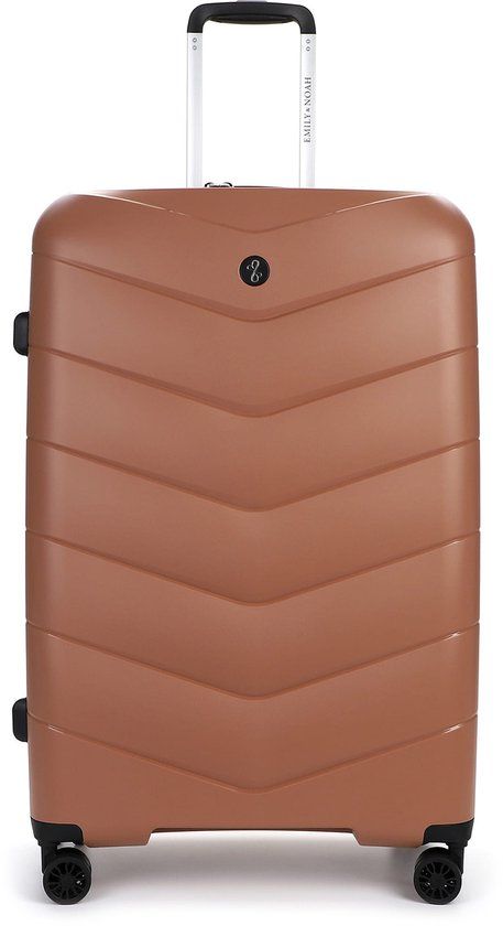Emily & Noah Trolley E&N Travelbestie Werner (70402) - Dames Koffer - brown 200