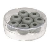 Rayher Silk-Bead Glas kralen met groot gat, 11 mm ø, gat ø 4 mm, doos
