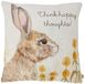 Evans Lichfield Woodland Hare Thoughts Kussenhoes, Polyester, Linnen, Multi