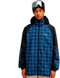 DC Shoes Trackstar Anorak Veste Bleu L Hommes Tie-dye Polyester
