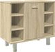 vidaXL Badkamerkast 60x32x53,5 cm spaanplaat sonoma eikenkleurig
