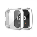 By Qubix Qubix - Soft TPU Case for Fitbit Versa Lite (Full Protection) - Silver