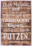 La Finesse Hout Teken, Das Meiste Auf Der Welt Geht Nicht Durch...