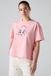 Levi's T-shirt imprimé - Femme - L - Rose / Headphones Coral Blush