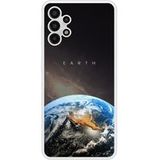Samsung Galaxy A13 Earth Verstevigd hoesje met sublimatie bedrukking