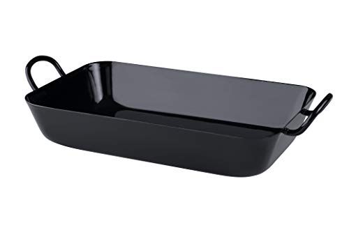 Riess Oma's braadpan 37/22 - CLASSIC - ZWARZEMAILLE - 37 x 22 cm - zwart - inductie