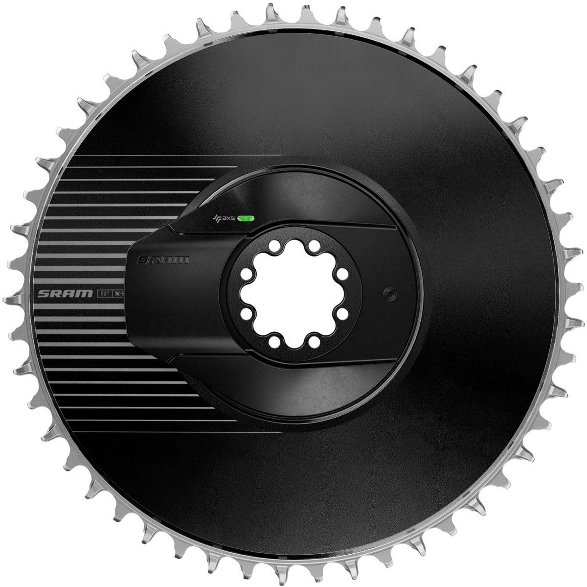 SRAM Spider quarq AXS Corone 48-35 Nero/Argento E1