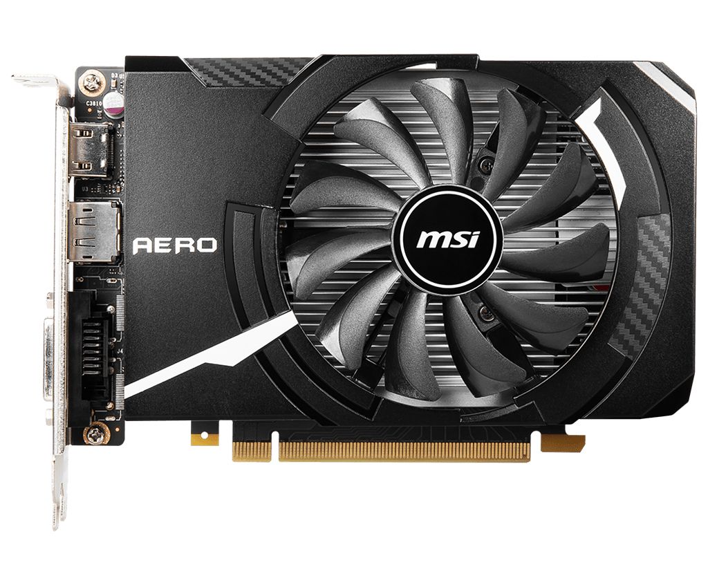MSI GeForce GTX 1650 D6 AERO ITX OC - 4GB GDDR6
