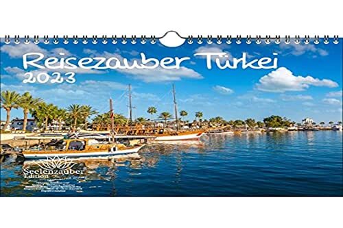 Seelenzauber Reismagie Turkije DIN A4 kalender voor 2023 Turkije stad en land - soulzemagie