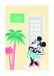 Disney Komar Disney muurschildering Minnie Mouse Palms 50x70cm