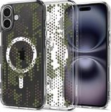 Spigen Ultra Hybrid MagFit - Hoesje Geschikt voor Apple iPhone 16 Plus - Compatibel met MagSafe / Qi2 - Back Cover Digital Camo