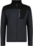CMP Fleece Grid Tech Mannen S Nero Polyester Herfst/Winter 2026