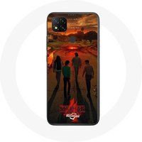 Maniacase Hoesje voor Xiaomi Redmi 9C Stranger Things Seizoen 4 Poster Art New Theory Crew