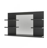 Vicco Wilbur Armoire de salle de bain – 78 x 50 cm avec étagères Anthracite