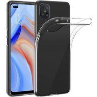 Phonillico® Case voor Oppo Reno 4Z - Siliconen Gel TPU Transparant Zacht Ultradunne