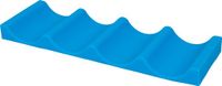 Bo-Camp Flessenhouder - Siliconen - Blauw